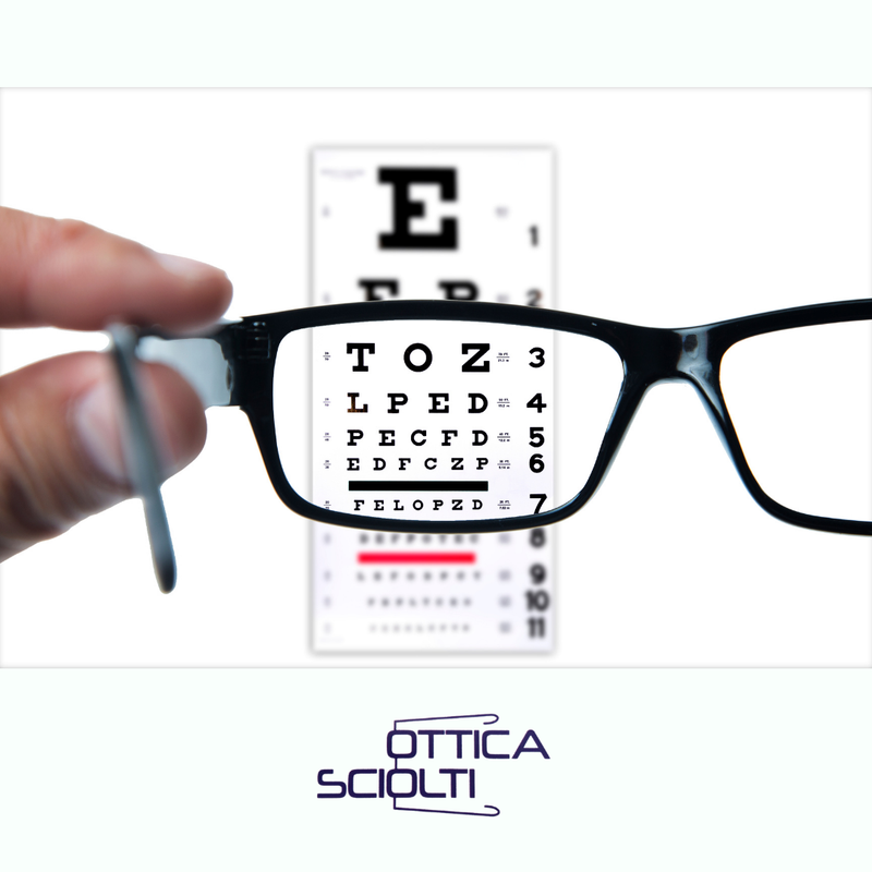 esame visivo ottica Sciolti